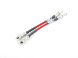 ECS Tuning Exact-Fit Stainless Steel Brake Lines (Rear) - E82 1 M Coupe, E9X M3