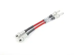 ECS Tuning Exact-Fit Stainless Steel Brake Lines (Rear) - E82 1 M Coupe, E9X M3