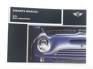 Genuine Mini Owner's Handbook R50, R52, R 01410159801