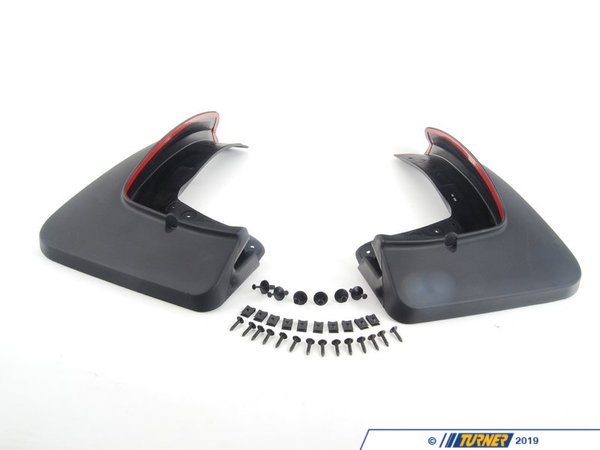 Genuine BMW Genuine BMW Set Mud Flaps, Rear E70 X5 20" - 82160416163 - E70 X5 - (NO LONGER AVAILABLE) 82160416163