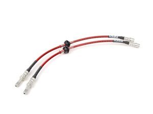 ECS Tuning Exact-Fit Stainless Steel Brake Lines (Front) - E46 325xi 330xi