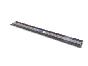 Genuine BMW Sill Strip Front Kohlefaser "M" - 51472489985 - E36