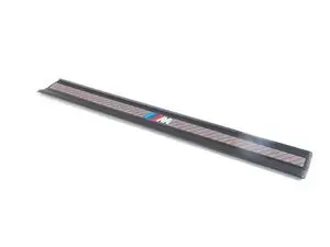Genuine BMW Sill Strip Front Kohlefaser 