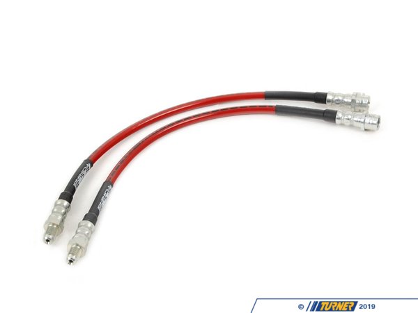 ECS ECS Tuning Exact-Fit Stainless Steel Brake Lines (Front) - E38 ecs51011KT1