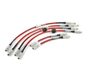 ECS Tuning Exact-Fit Stainless Steel Brake Lines (Full Kit) - E36 Non-M (12/1997+)
