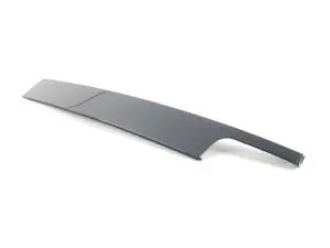 Genuine BMW Cover, Column B, Door, Front - 51337263384 - Gloss Black