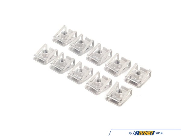 Genuine MINI Body Nut - Pack Of 10 07147133884KT2