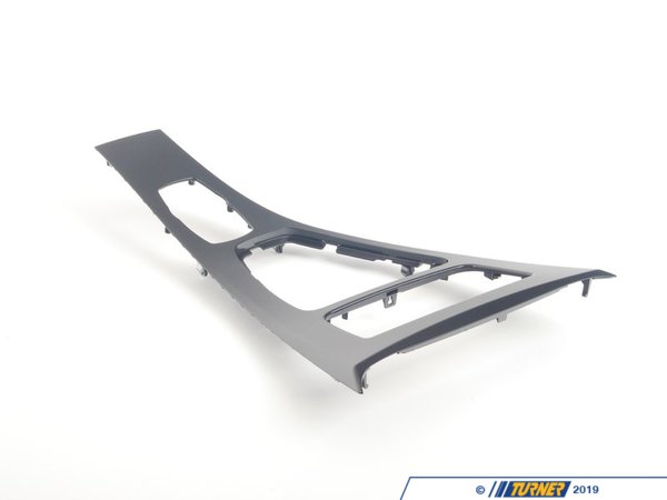 Genuine BMW Center Console Cover - Diamantblack - E90, E91, E92 51169170931