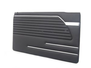 Genuine BMW Door Trim Panel Left Schwarz/Schwarz - 51411816855