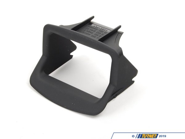 Genuine BMW Genuine BMW Cover, Belt Outlet, Center Schwarz - 52207135824,E60 M5 52207135824