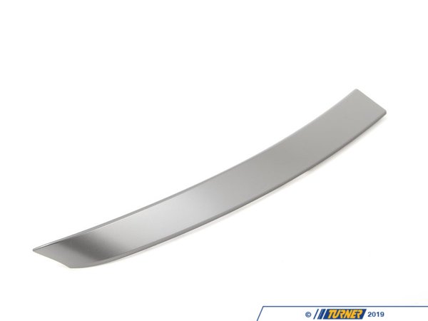 Genuine BMW Genuine BMW Plastic Grab Handle Trim - Left - Dark Titanium Silver - E60 E61 51417076297