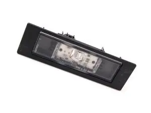 Genuine BMW LED License Plate Light Assembly