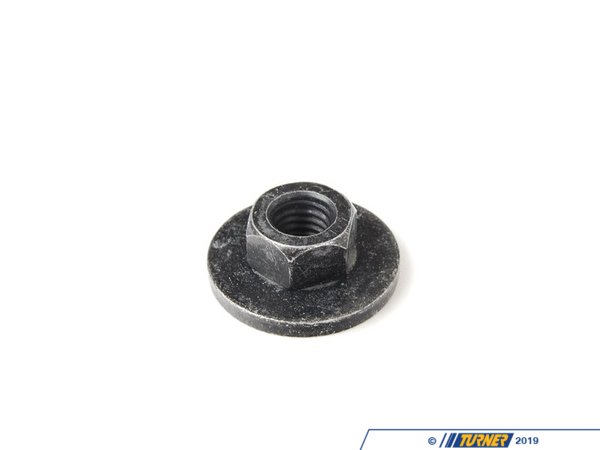 Genuine MINI HEX NUT WITH PLATE 07147139131