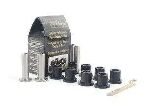 Race Polyurethane Rear Trailing Arm Bushing Set, Adjustable - E10, E12, E21, E23, E24, E3, E9, Z3, E30, E28, E36