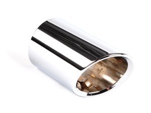 Genuine BMW Tailpipe Tip, Chrome - 18303425558 - E83