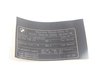 Genuine BMW Genuine BMW Label "exhaust Emission" - 71227594296 71227594296 View 2