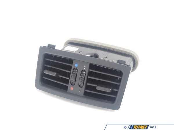 Genuine BMW Genuine BMW Fresh Air Grille Rear Room Schwarz - 64226910735 64226910735