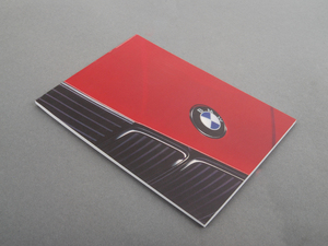 Genuine BMW Owner's Manual - E30