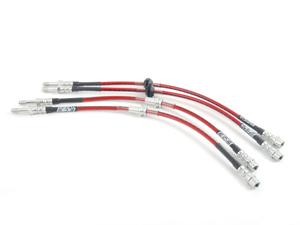 ECS Tuning Exact-Fit Stainless Steel Brake Lines (Full Kit) - E46 325xi 330xi