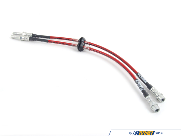 ECS ECS Tuning Exact-Fit Stainless Steel Brake Lines (Full Kit) - E46 325xi 330xi E46XI34