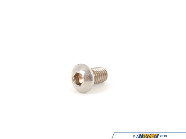 Bremmen Parts M6x1.0 Allen Button Screw 10mm Length SS 92095A224