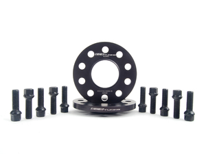Wheel Spacer & Bolt Kit - 12.5mm With Black Ball Seat Bolts