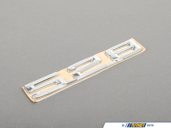 Genuine BMW Genuine BMW Emblem Adhered "528" - 51141917919 51141917919