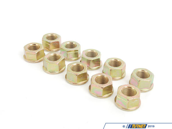 Genuine BMW Hex Nut - Pack Of 10 33331126136KT