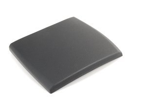 Center Console Cover - Rear - Black - E82