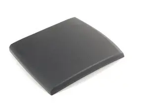 Center Console Cover - Rear - Black - E82