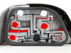 Genuine BMW Genuine BMW Right Rear Light, White Turn Indicator - 63216904838 - E38 63216904838 View 3