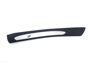 Genuine BMW M Trim Piece, Rear Left Entry M5 - 51477898819,E60 M5