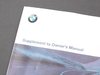 Genuine BMW Suppl. Owner's Handbook Us-English - E36 01419791257 View 1