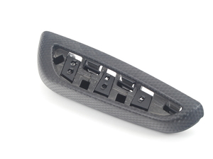 Genuine BMW Armrest,aluminium, Black Cub - 51437901800 - Schwarz