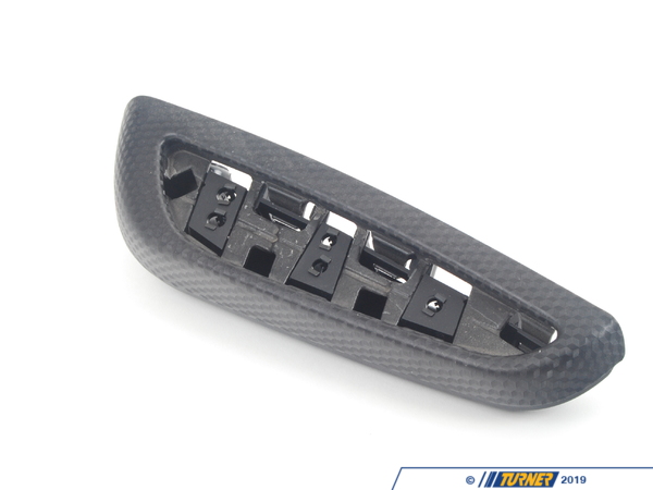 Genuine BMW Genuine BMW Armrest,aluminium, Black Cub - 51437901800 - Schwarz 51437901800
