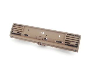 Genuine BMW Beige Upper Dash Vent Cover - With Lock
