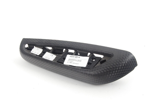Genuine BMW Armrest,aluminium, Black Cub - 51437901799 - Schwarz