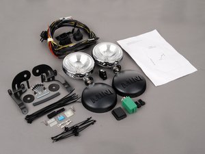 Genuine MINI Driving Lights Retrofit Kit - Chrome - R50 R52 R53