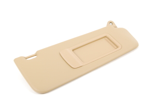 Genuine BMW Beige Sun Visor - right - E90 E91 E84