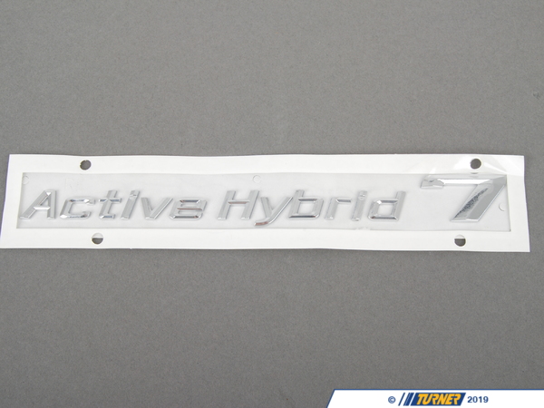 Genuine BMW Genuine BMW Lettering Right -Active Hybrid- - 51147346554 51147346554