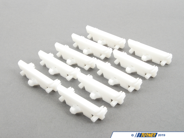 Genuine BMW White Spoiler Securing Clip 51711979334KT