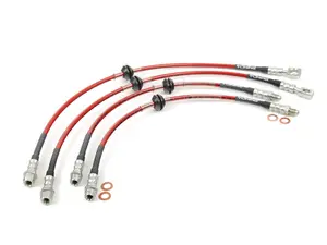MINI R50 R52 R53 Exact-Fit Stainless Steel Brake Lines - Kit