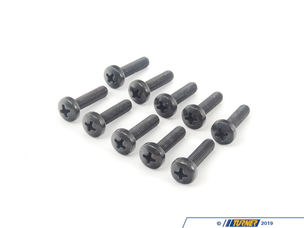 Genuine BMW Genuine BMW Fillister Head Screw - M5x20mm - E30 - Pack Of 10 07119906853KT