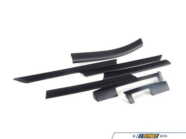 Genuine BMW Genuine BMW Set Of Decorative Strips, Al - 51417830180 - Black Cube 51417830180