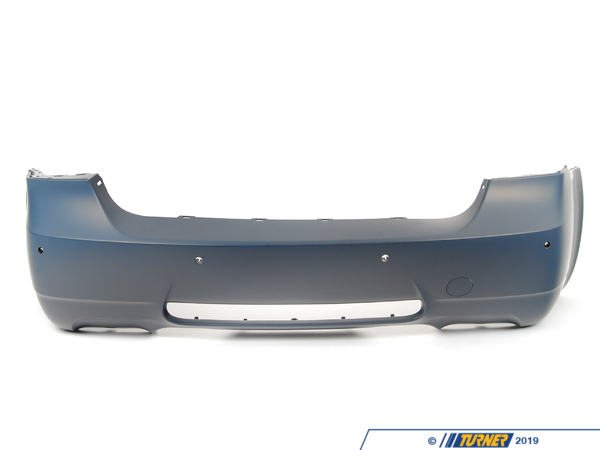 Genuine BMW Genuine BMW Bumper Trim Panel, Primered, Rear M - 51127893579 - E90 51127893579