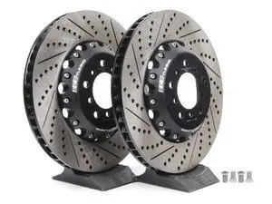ECS 2-Piece Front Brake Rotors - Pair (360x30) - E82 1M, E9X M3