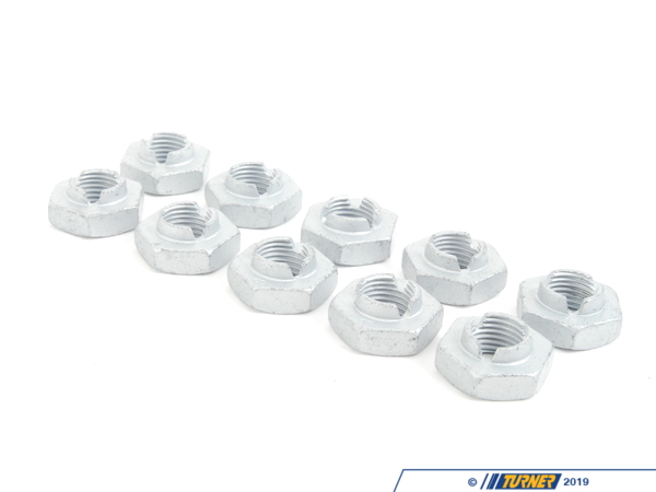 Genuine BMW Hex Nut - Pack Of 10 31106768936KT