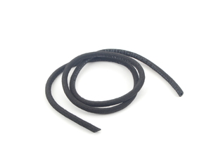 Rein Cloth Braided Fuel/Vacuum Hose - Black - 1 Meter
