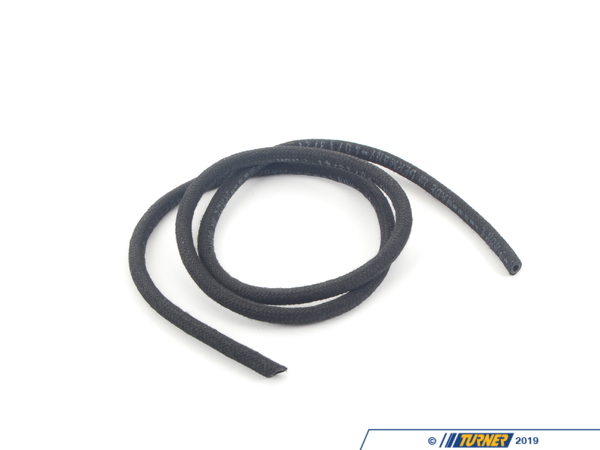 Rein Rein Cloth Braided Fuel/Vacuum Hose - Black - 1 Meter N203531-1