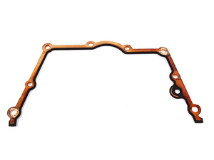 Genuine BMW Upper Timing Cover Gasket - Steel - left